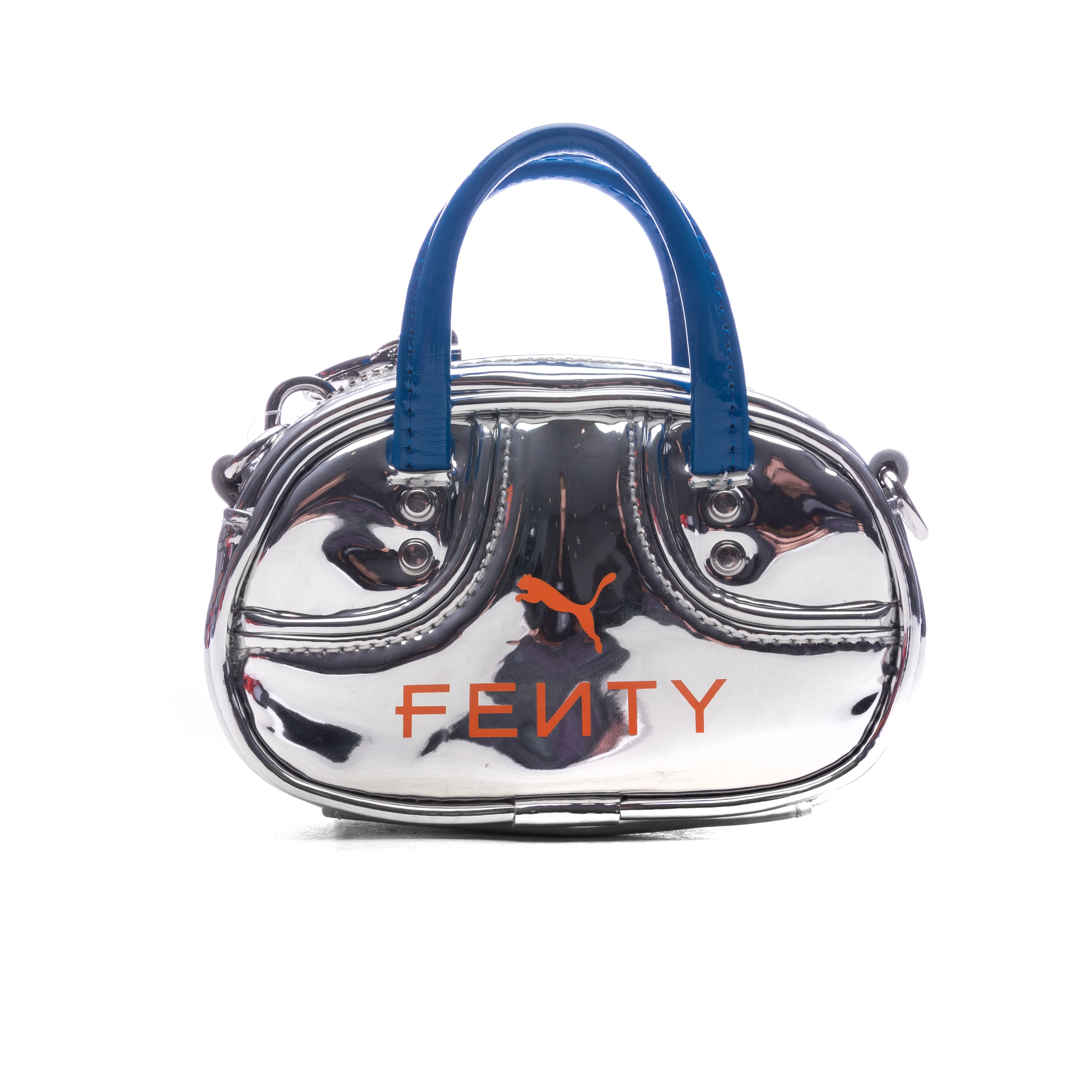 Puma x Fenty Pocket Grip Bag - PUMA Silver/Racing Blue/Rickie Orange