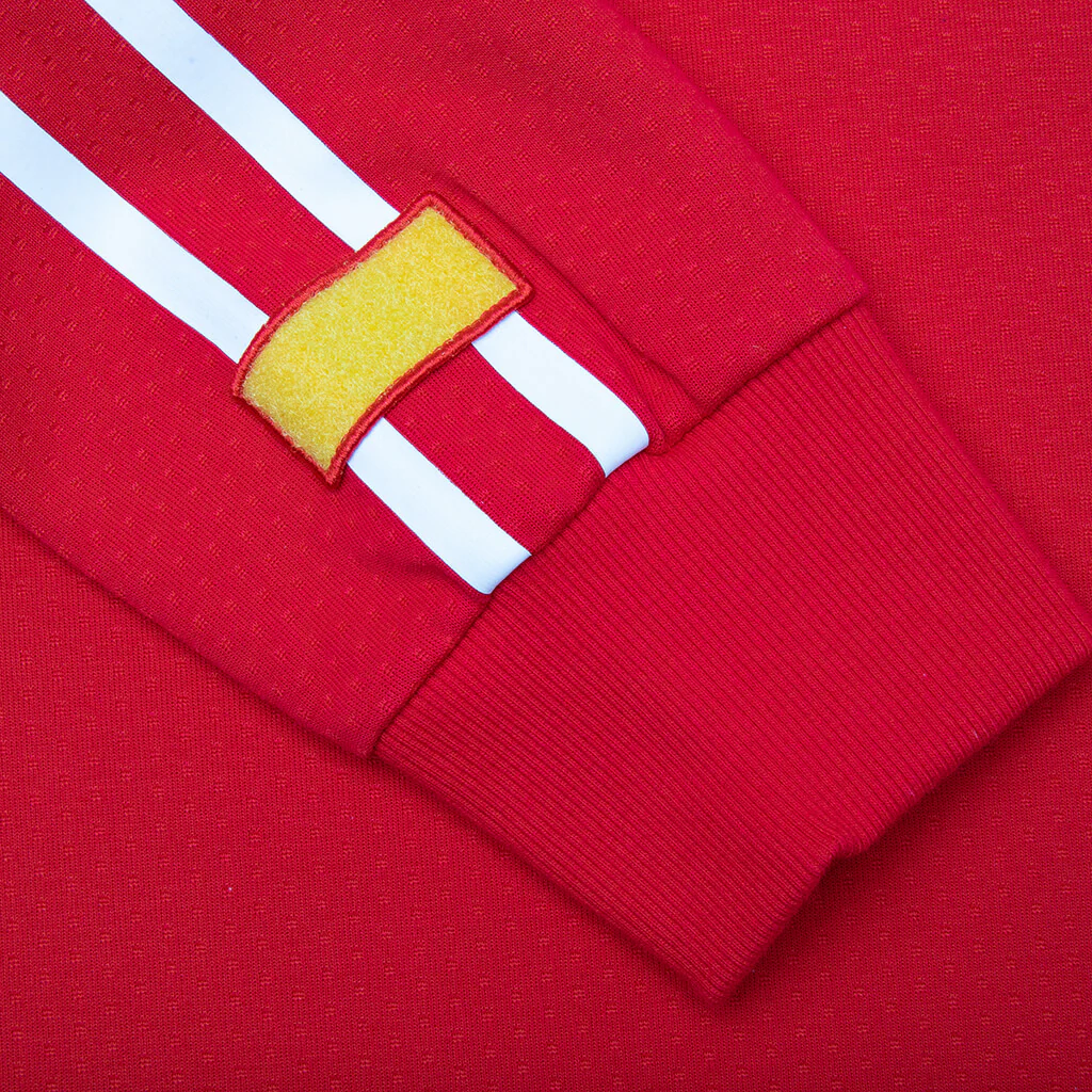Puma x Joshua Vides Ferrari Mesh Crew - Rosso Corsa - Image 5