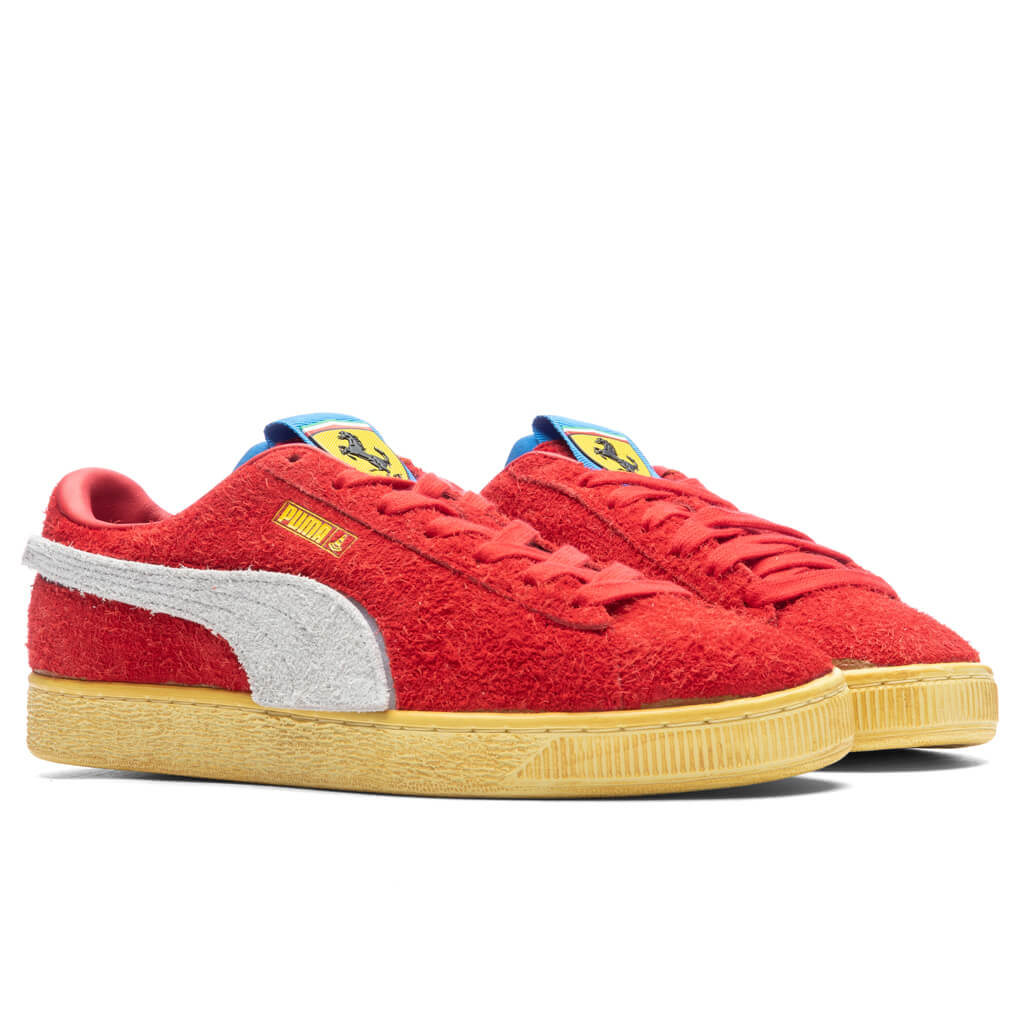 Puma x Joshua Vides Ferrari Suede - White/Black - Image 2