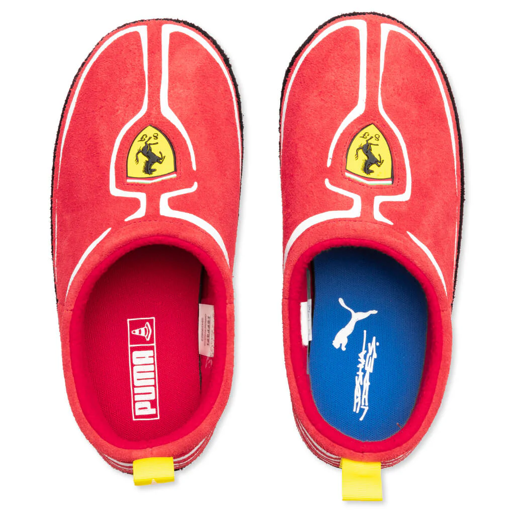 Puma x Joshua Vides Ferrari Tuff - Rosso Corsa/Black - Image 2