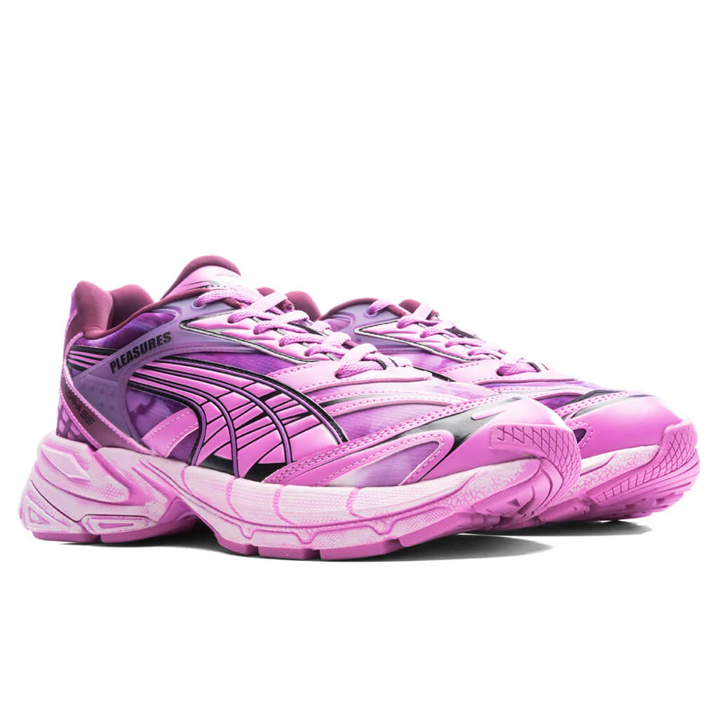 Puma x Pleasures Velophasis Overdyed - Grape Wine/Mauve Pop - Image 2