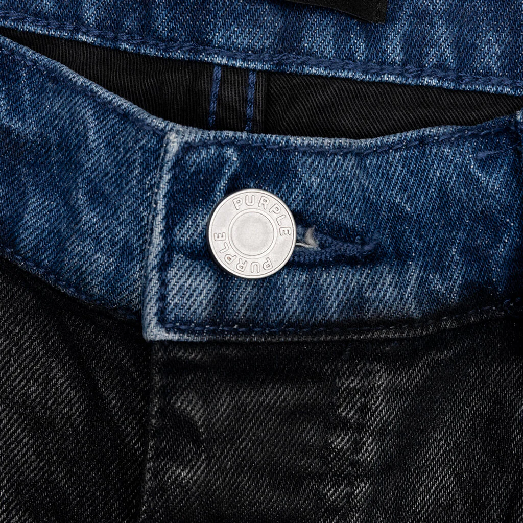 Coated Indigo Flare - Black - Image 3