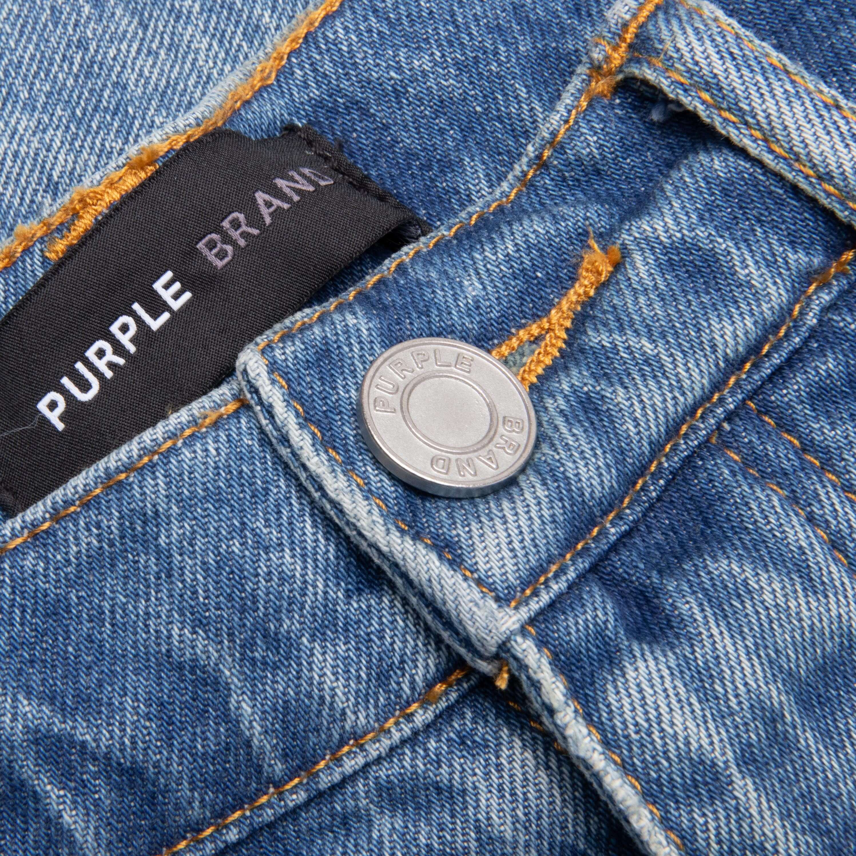 P001 90's Worn Slim - Light Indigo - Image 3