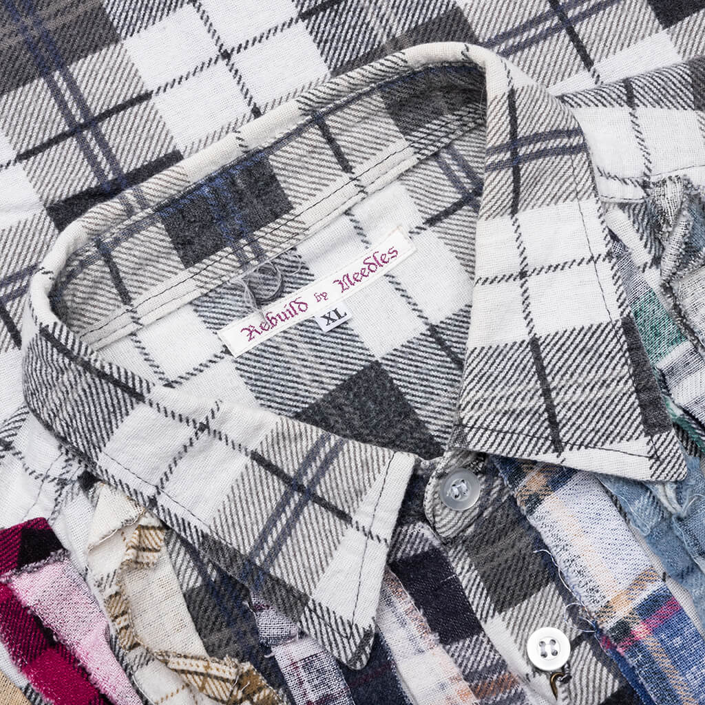Flannel Shirt Ribbon Shirt - Assorted - Image 3
