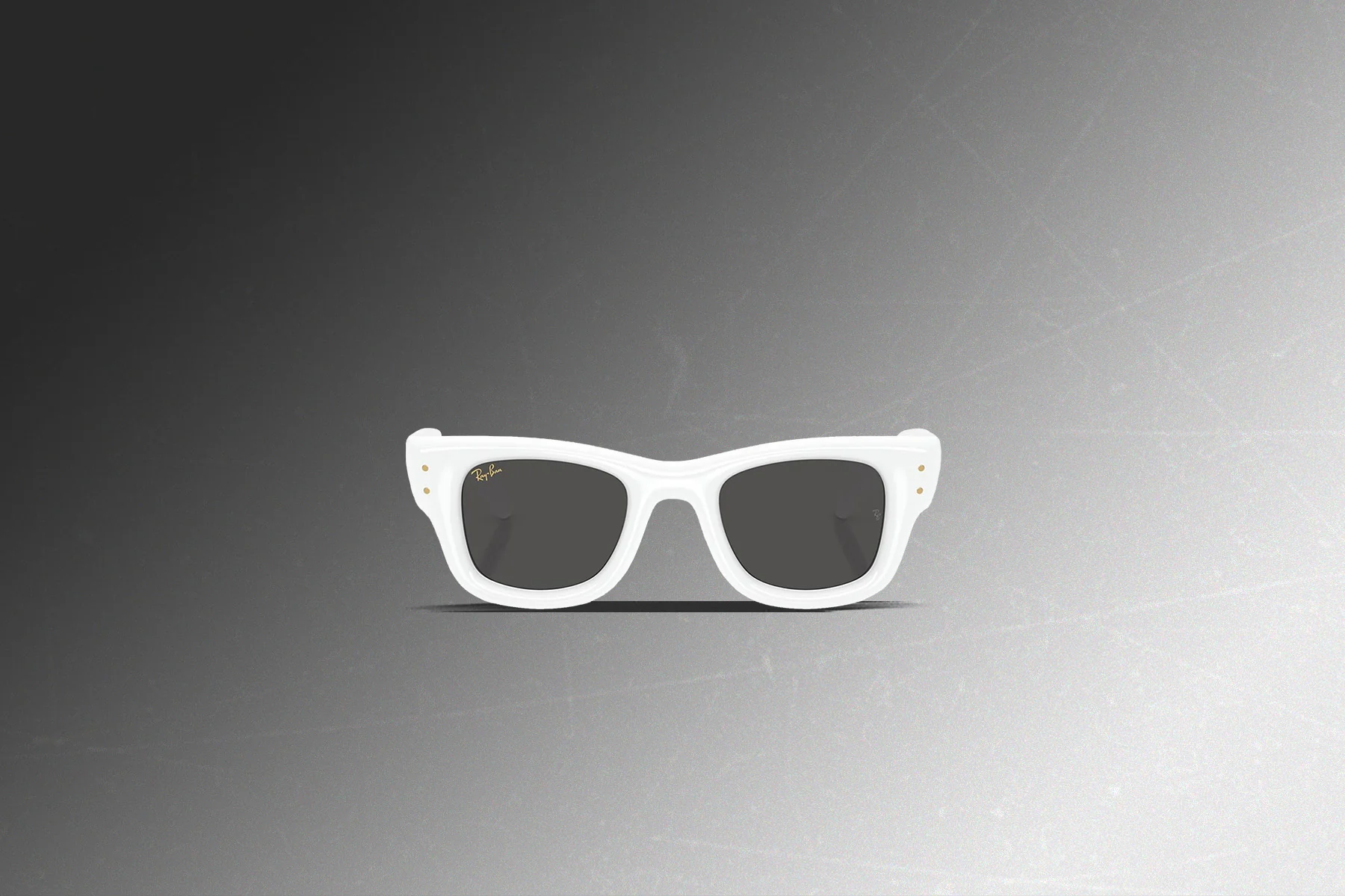 A$AP Rocky x Ray-Ban Wayfarer Puffer - Polished White - Image 4