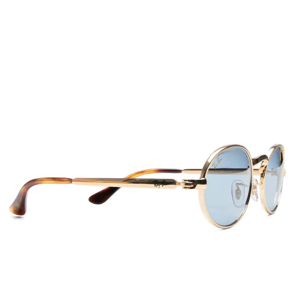 Ray-Ban x A$AP Rocky Bold Metals Oval - Arista/Blue - Image 2