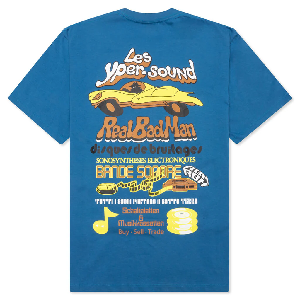 Les Yper Sound S/S Tee - Vallarta Blue - Image 2