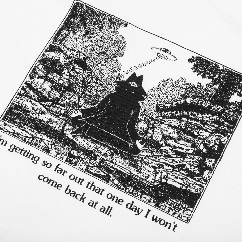 Warning S/S Tee - White - Image 3