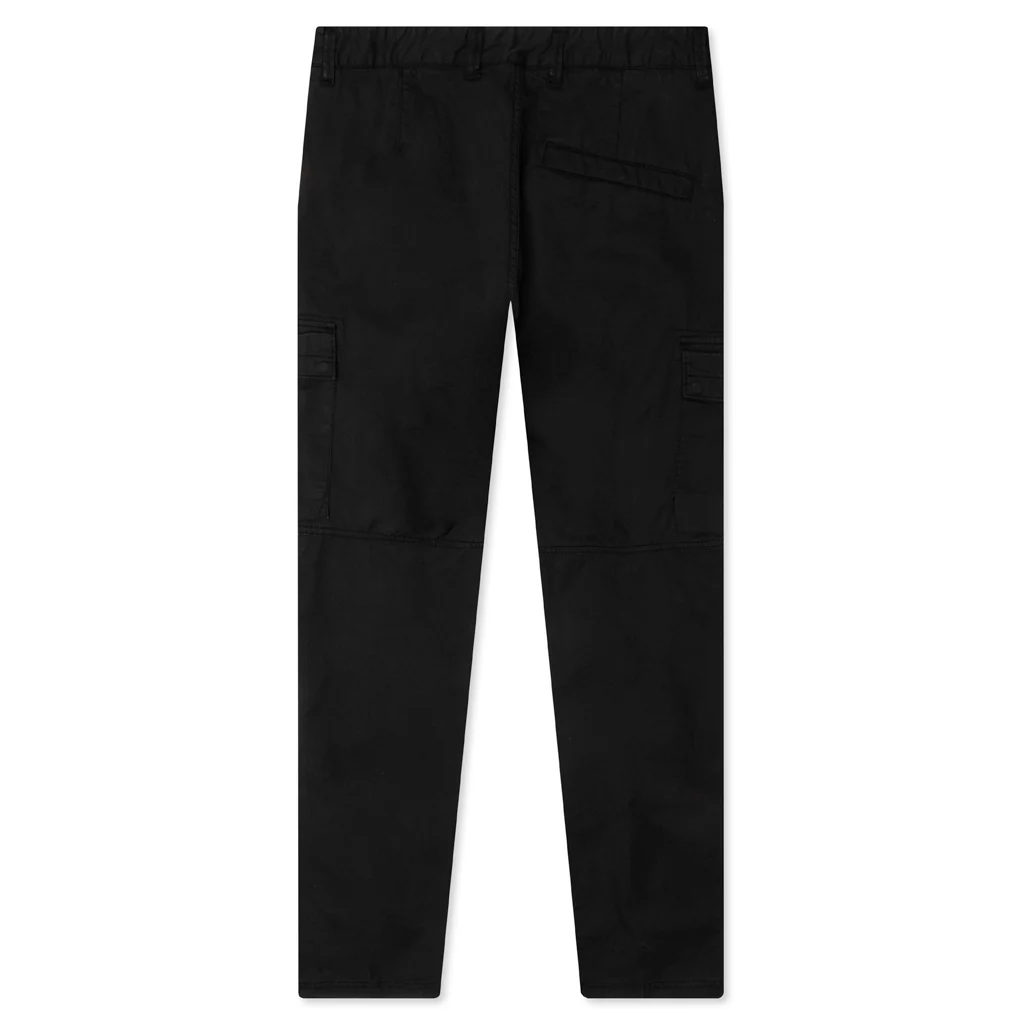 Regular Fit Tapered Pants - Black - Image 2