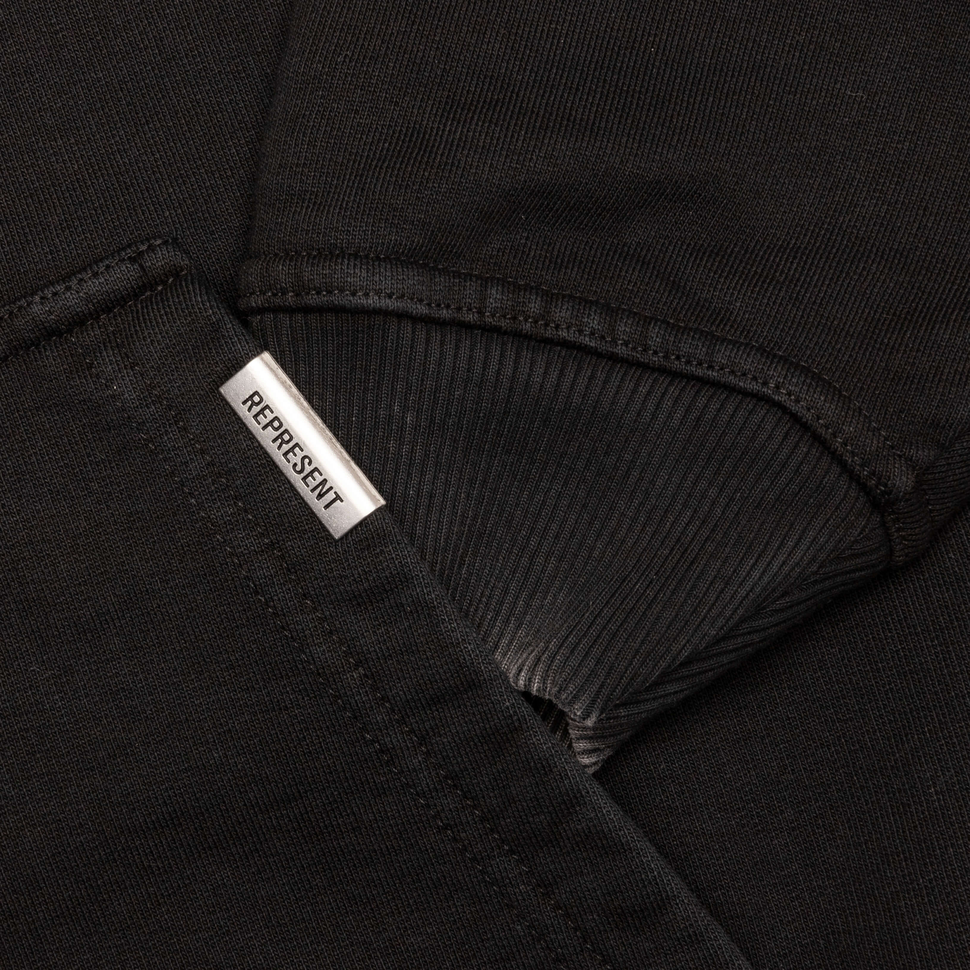Crest Hoodie - Vintage Black - Image 4