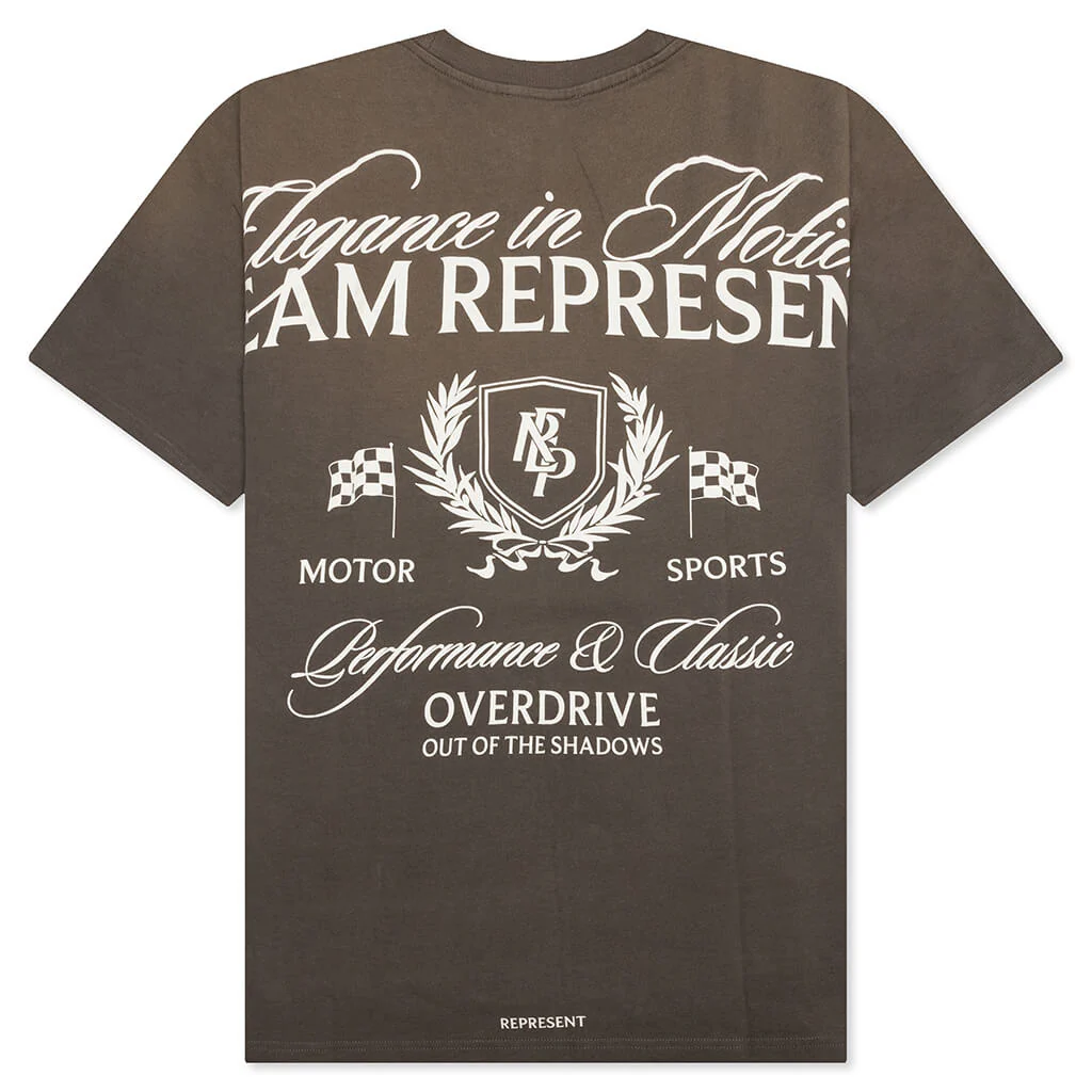 Crest T-Shirt - Dark Taupe - Image 2