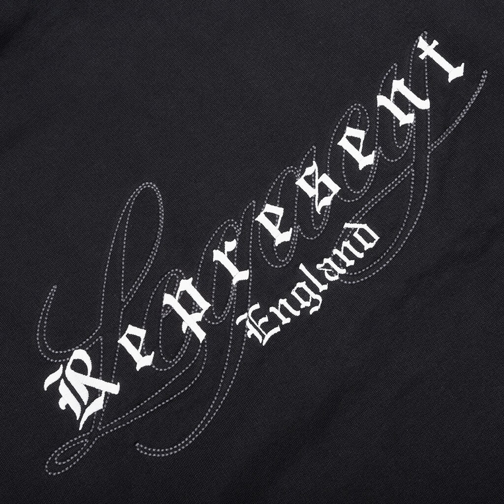 Legacy Overprint Hoodie - Vintage Black - Image 5