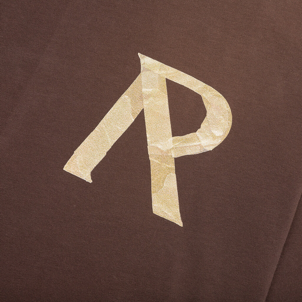 Masking Tape Initial L/S T-Shirt - Cedar - Image 3