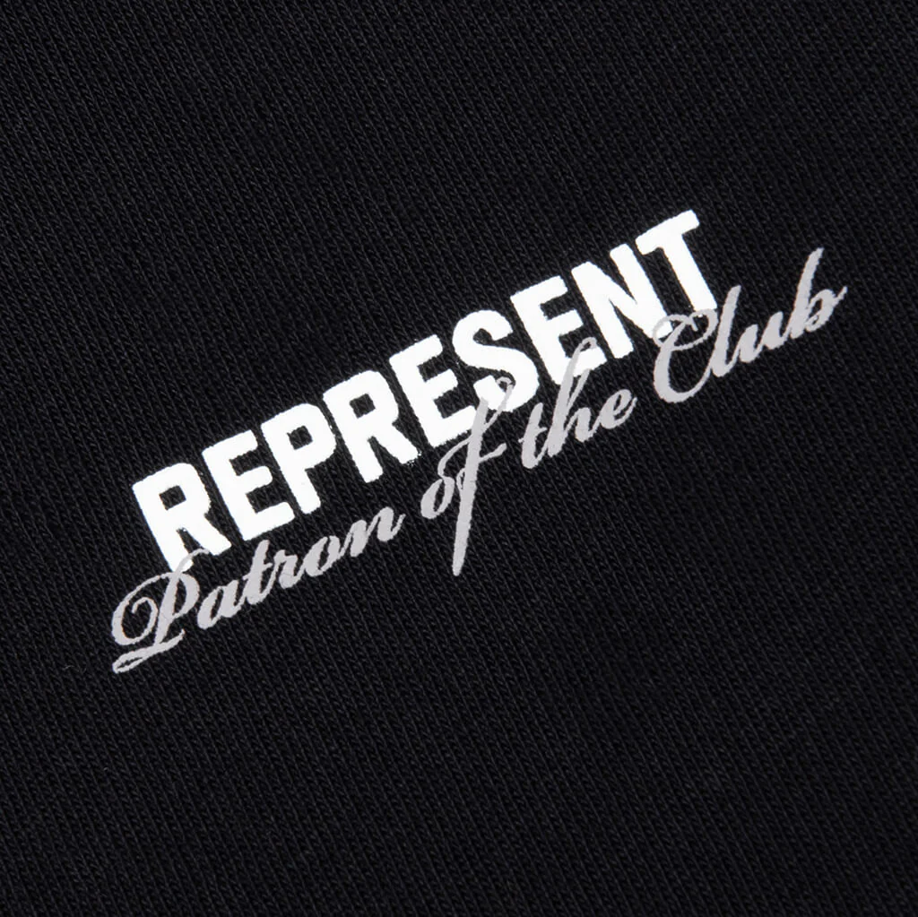 Patron Of The Club T-Shirt - Black - Image 3
