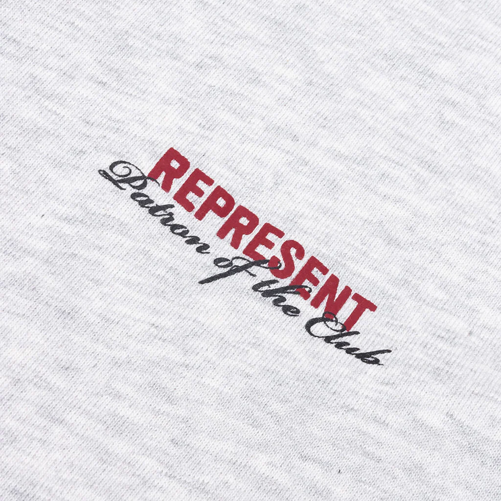Patron Of The Club T-Shirt - Cream Marl - Image 3
