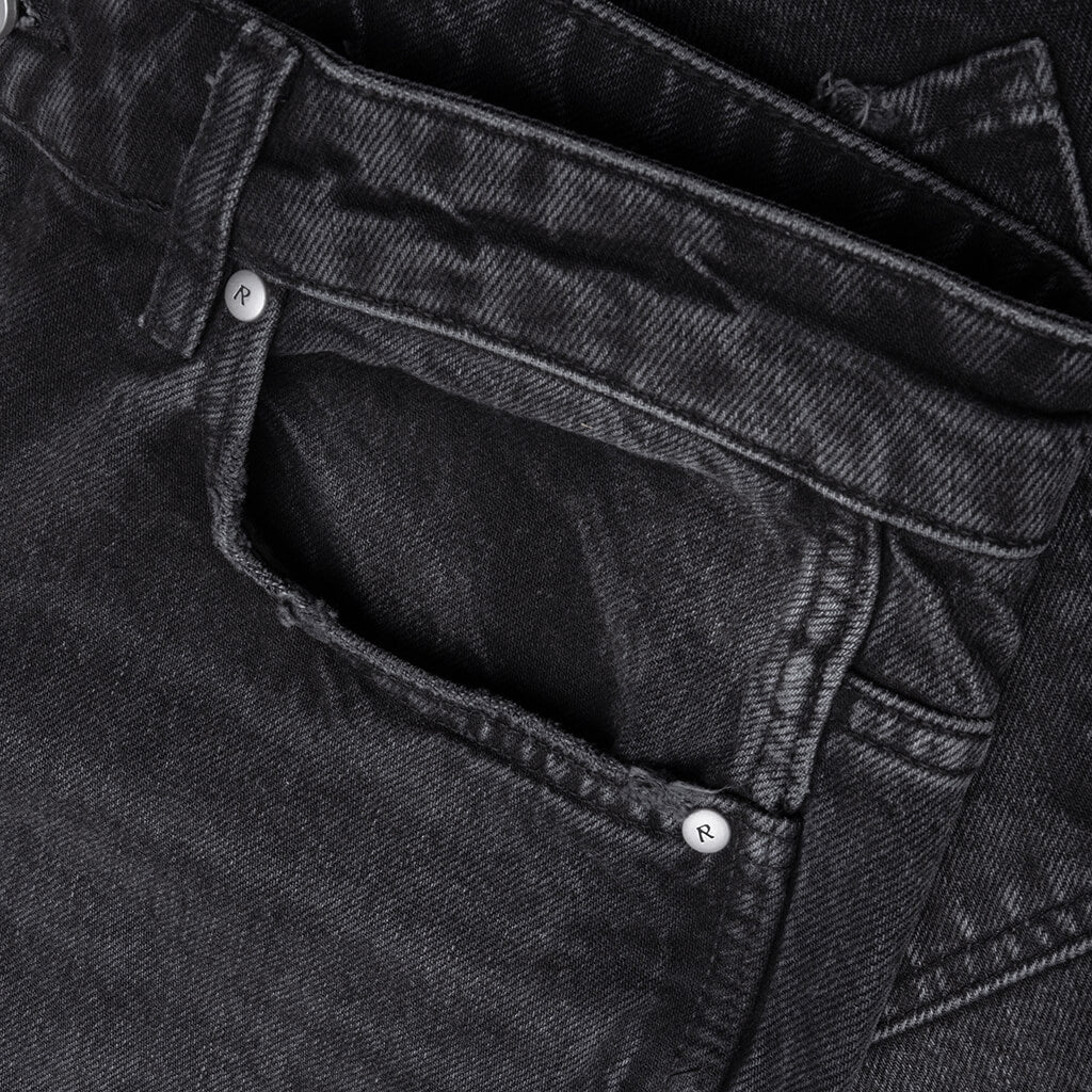 R3 Baggy Denim - Aged Black - Image 3
