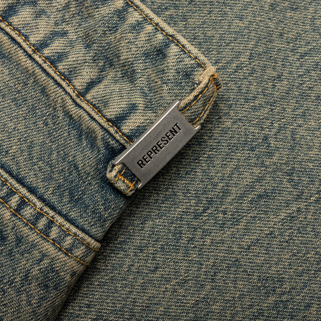 R3 Baggy Denim - Blue Cream - Image 4
