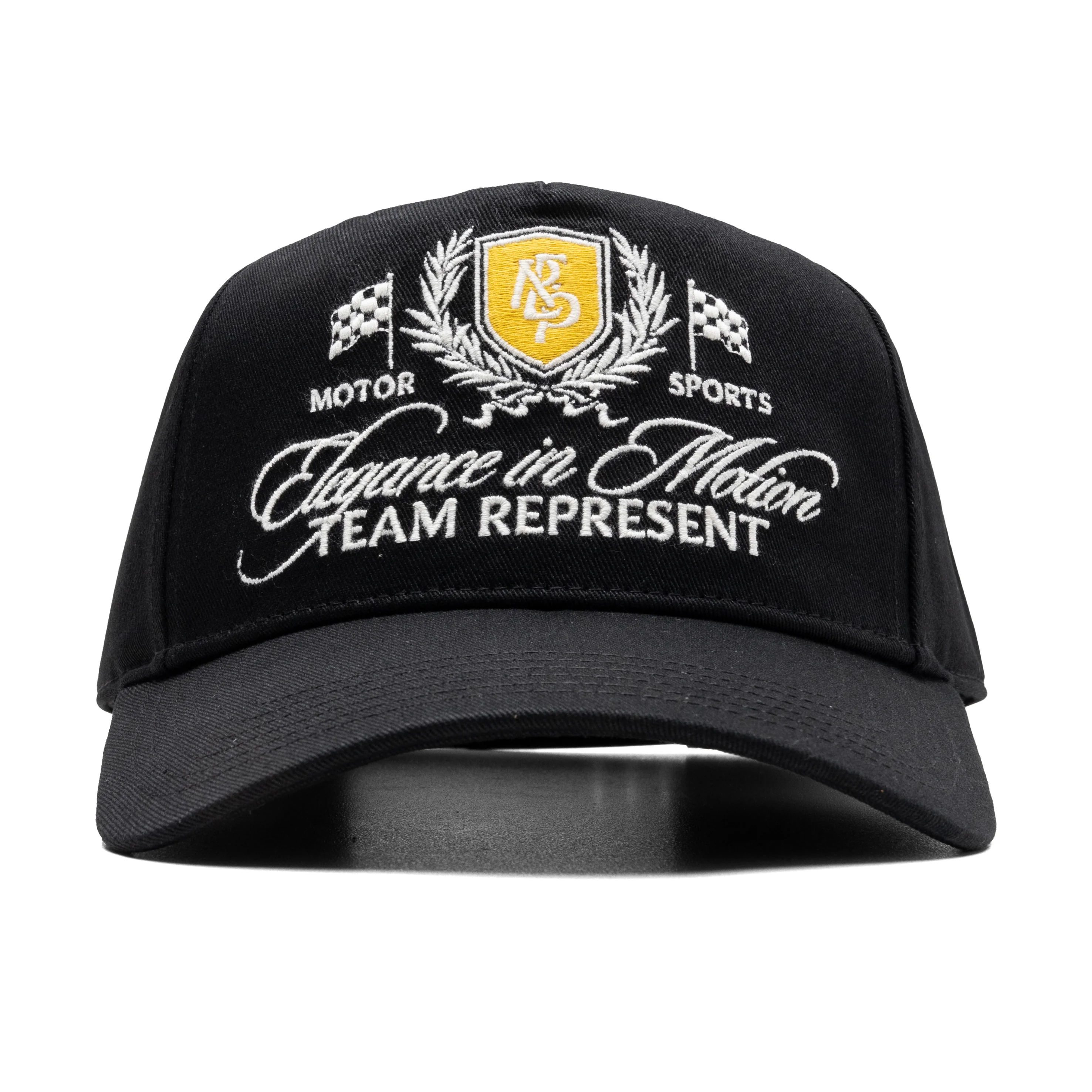 Crest Cap - Jet Black
