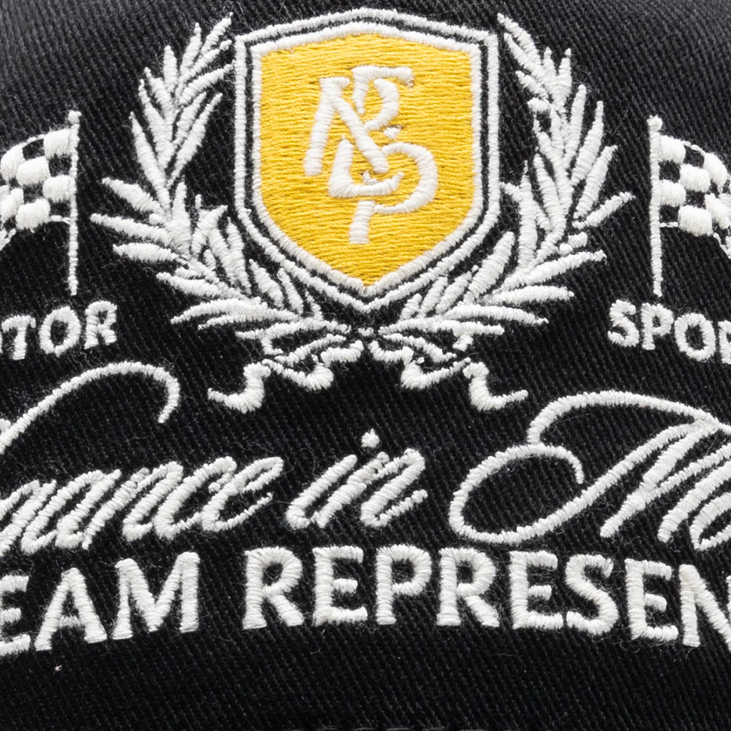Crest Cap - Jet Black - Image 2