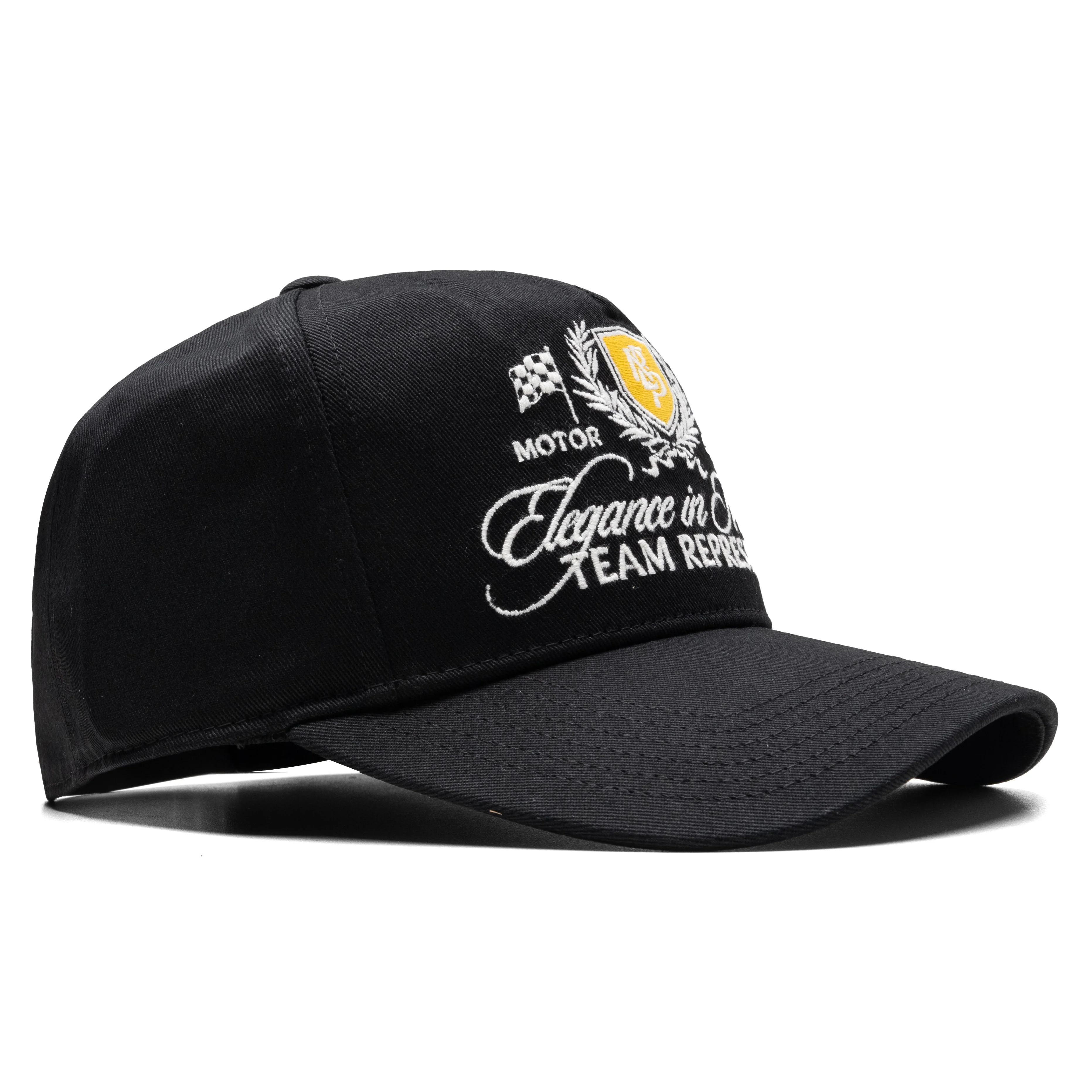 Crest Cap - Jet Black - Image 3