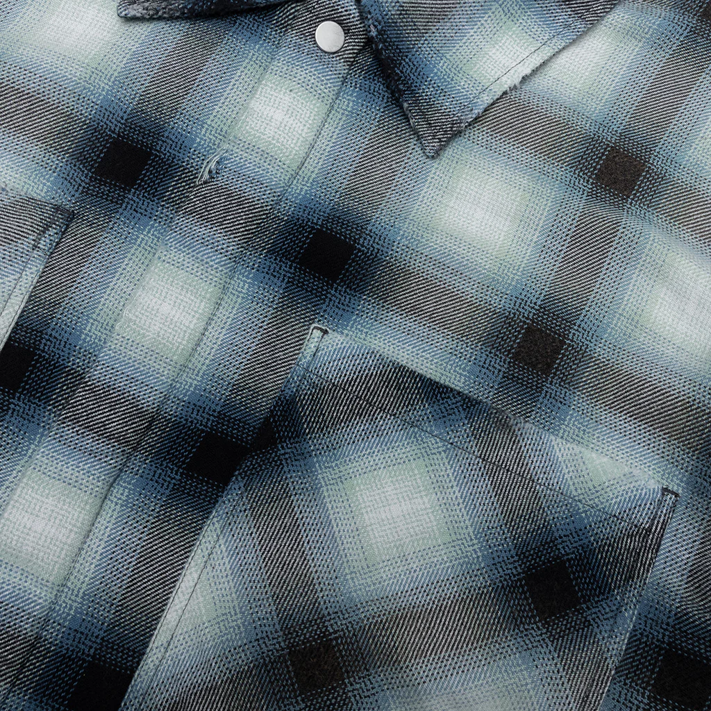 Sun Bleached Flannel Shirt - Cloud - Image 3