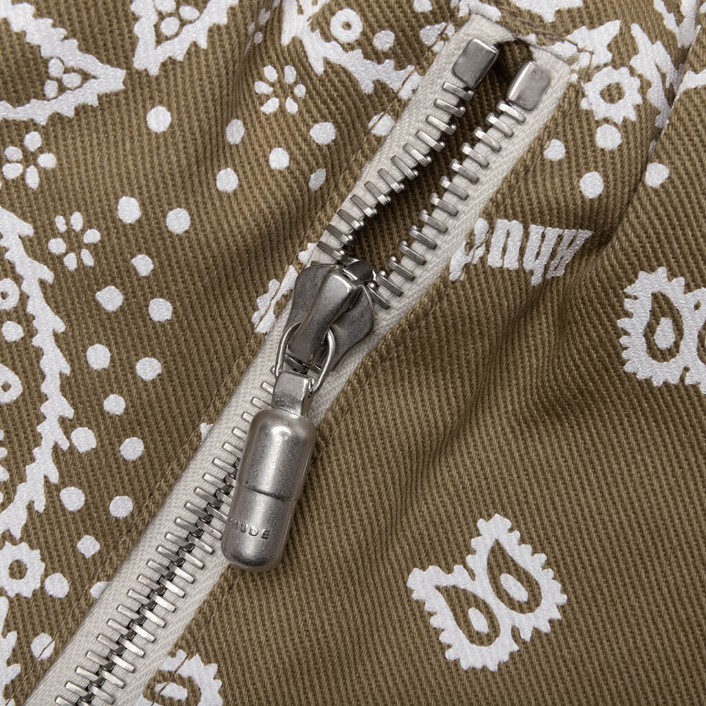 Bandana Shorts - Khaki - Image 3