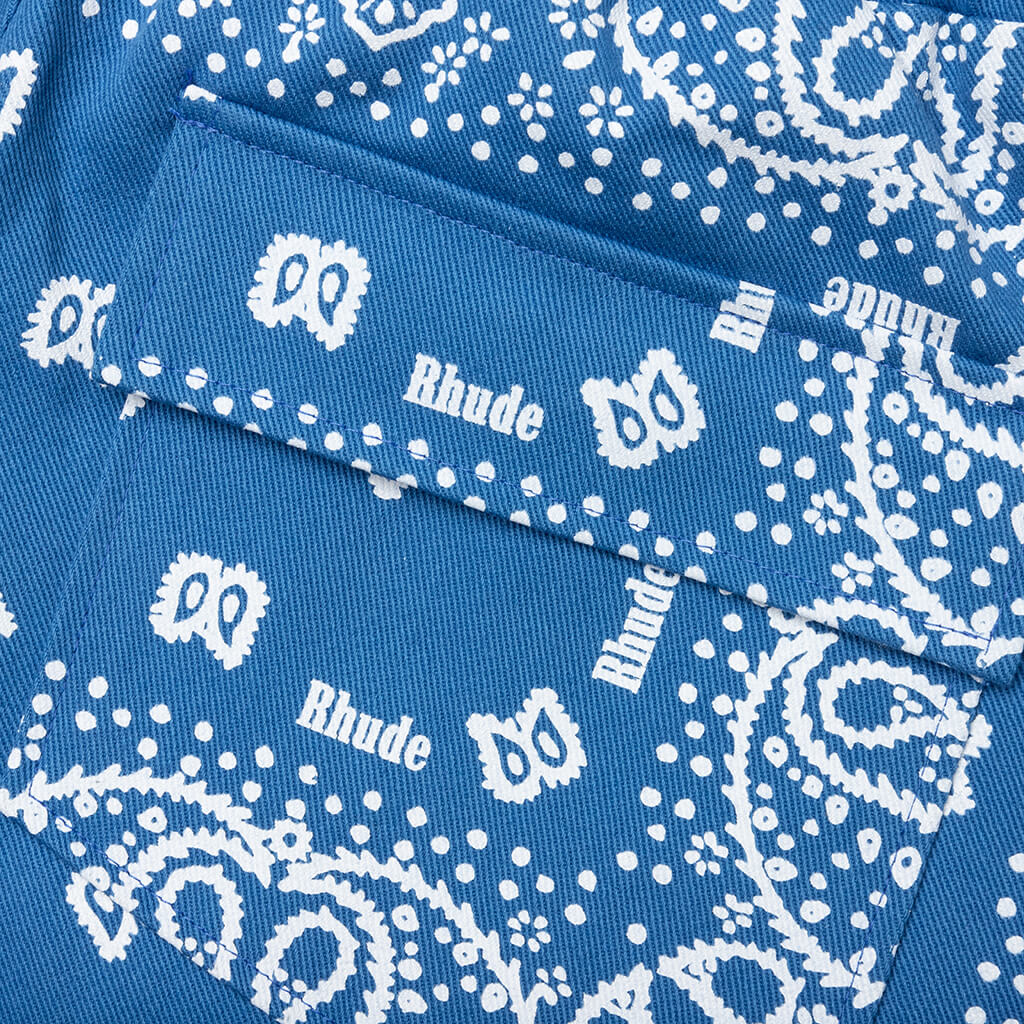 Bandana Shorts - Marine Blue - Image 4