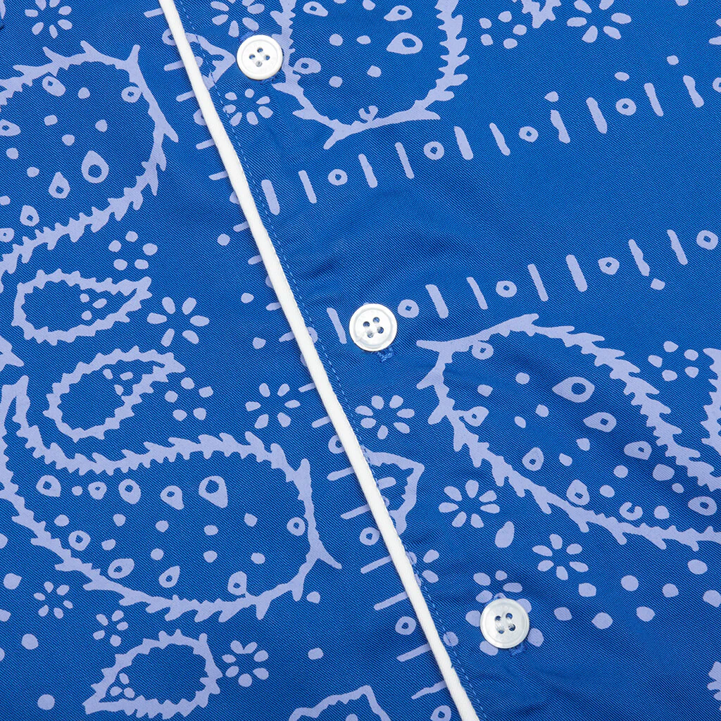 Bandana Track Shirt - Blue - Image 3
