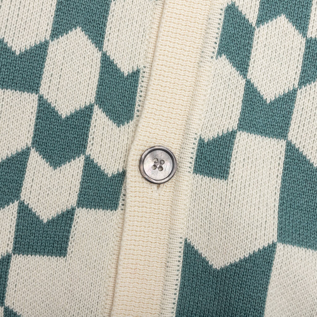 Cashmere Racing Polo - Light Blue - Image 4