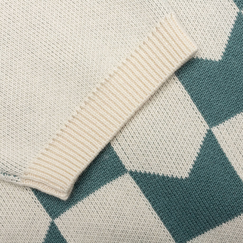 Cashmere Racing Polo - Light Blue - Image 5