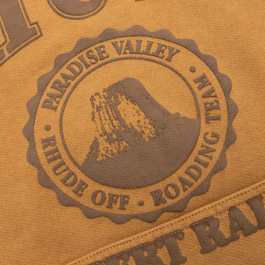 Cropped Desert Valley Hoodie - Camel - Image 4