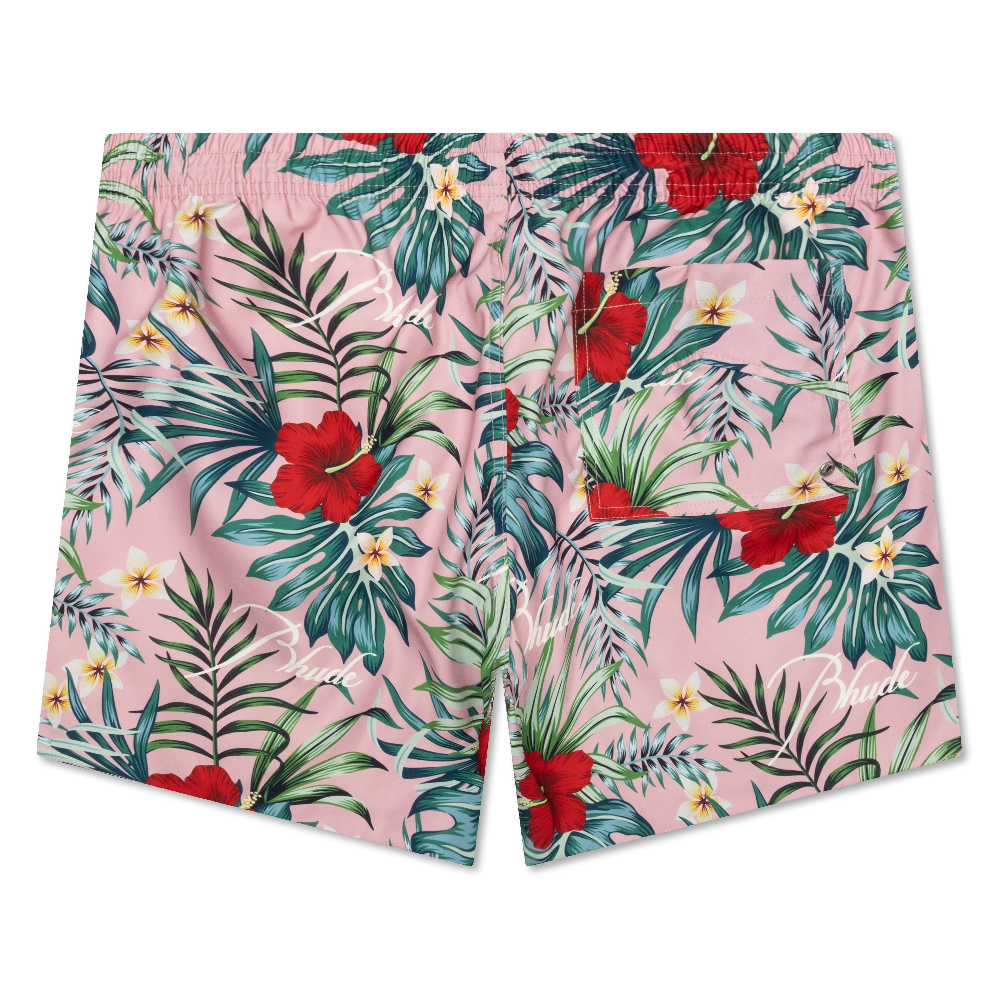 Hawaiian Logo Swim Trunks - Mauve/Multi - Image 2