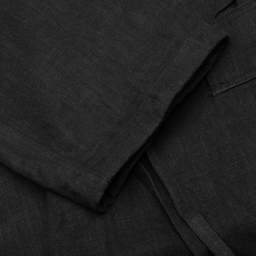 Linen Cargo - Black - Image 6