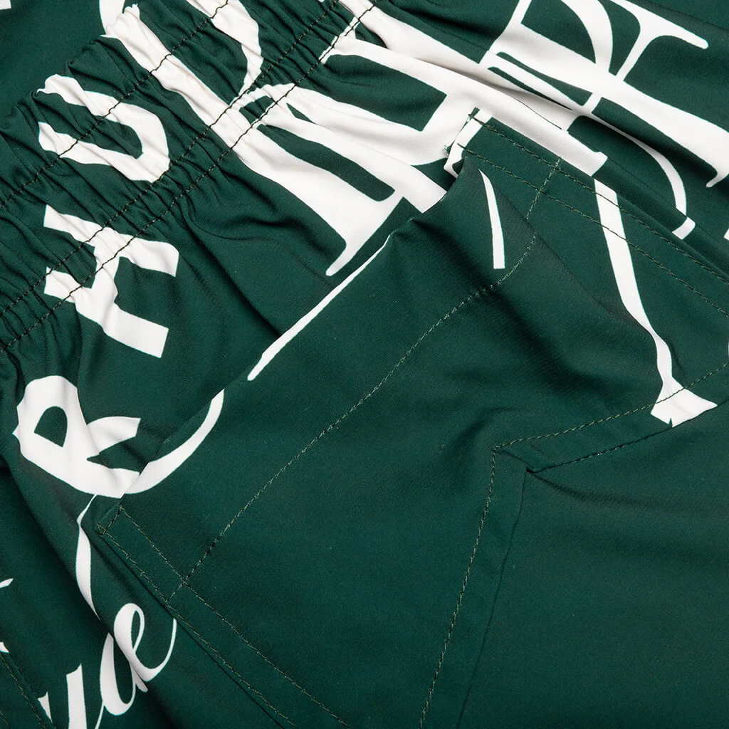 Logomania Trunks - Forest/Cream - Image 3