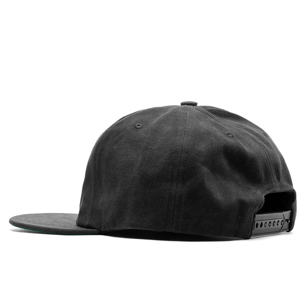 Off Road Washed Canvas Hat - Black - Image 4