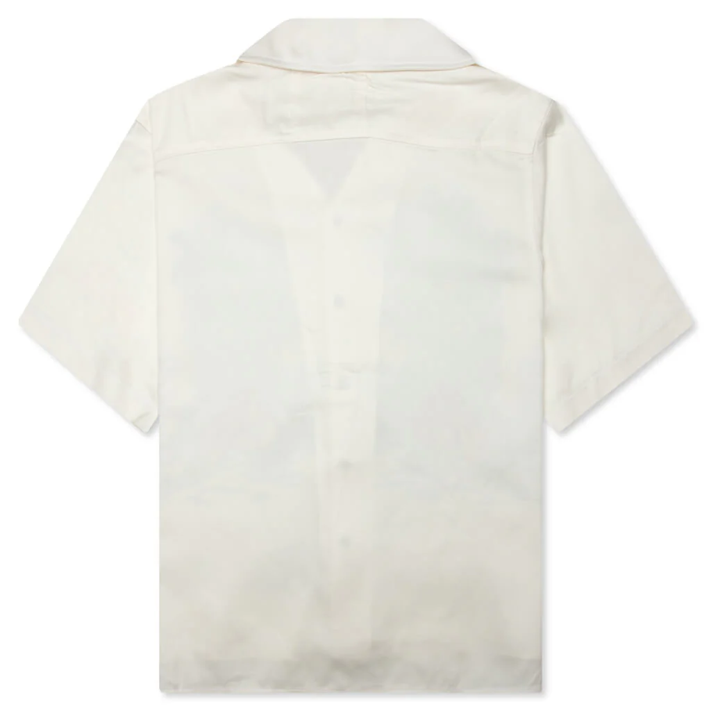 Palmas Snap Shirt - Off White - Image 2