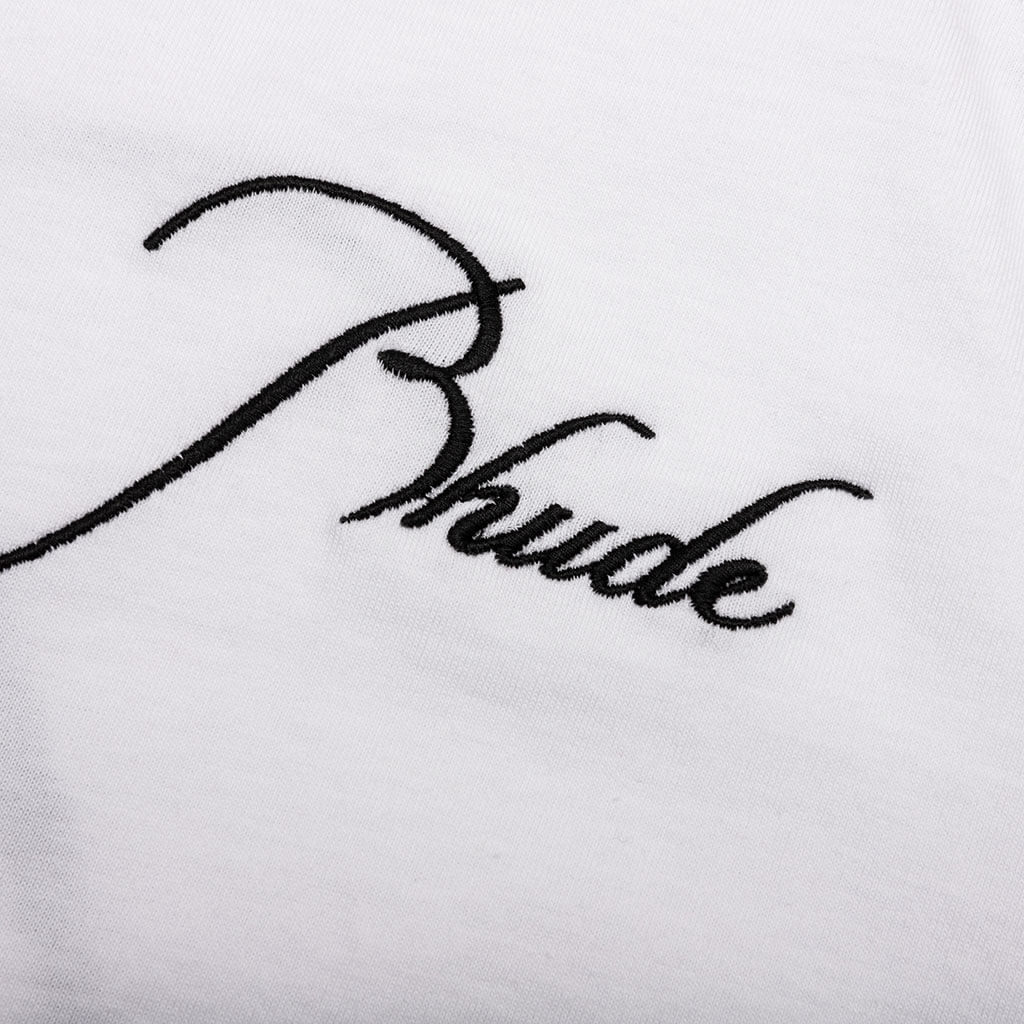 Raglan Tee - White/Sand - Image 5