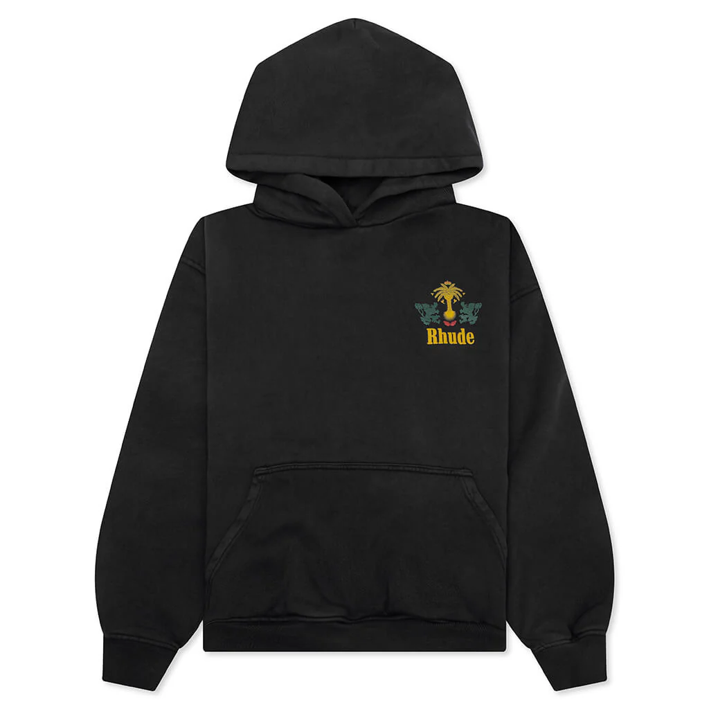 Rhude Tabaco Hoodie - Vintage Black