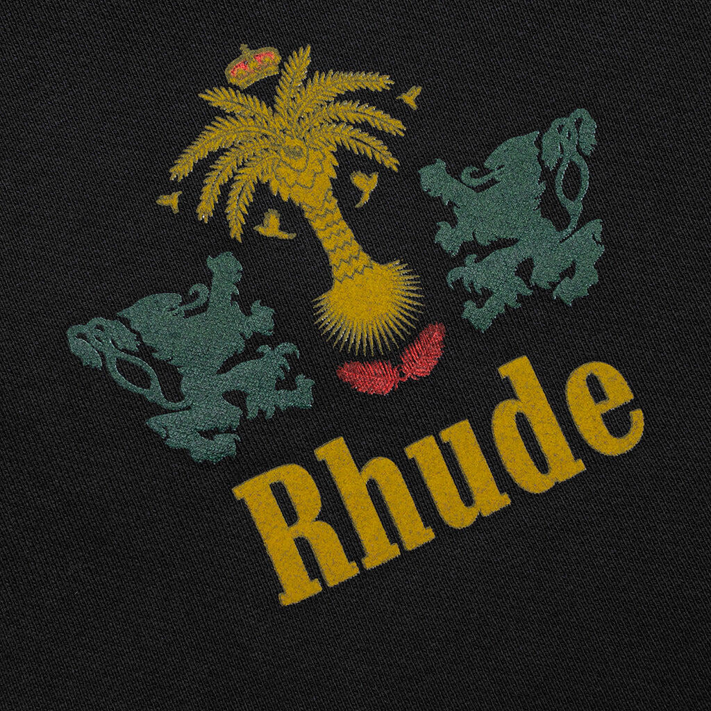 Rhude Tabaco Hoodie - Vintage Black - Image 6