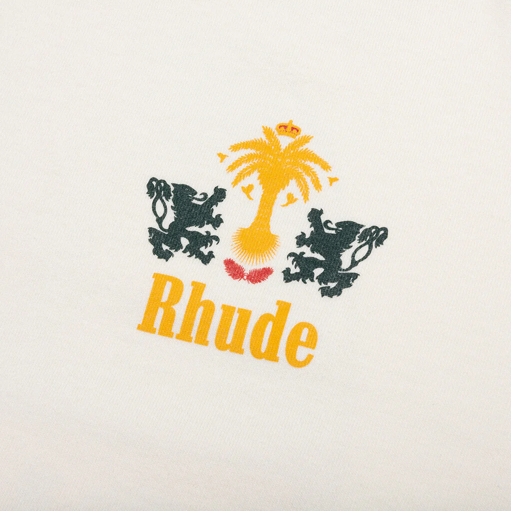 Rhude Tabaco Tee - Vintage White - Image 4