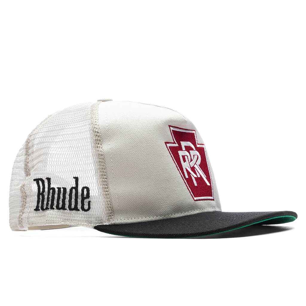 Triple R Trucker Hat - Stone/Black - Image 3