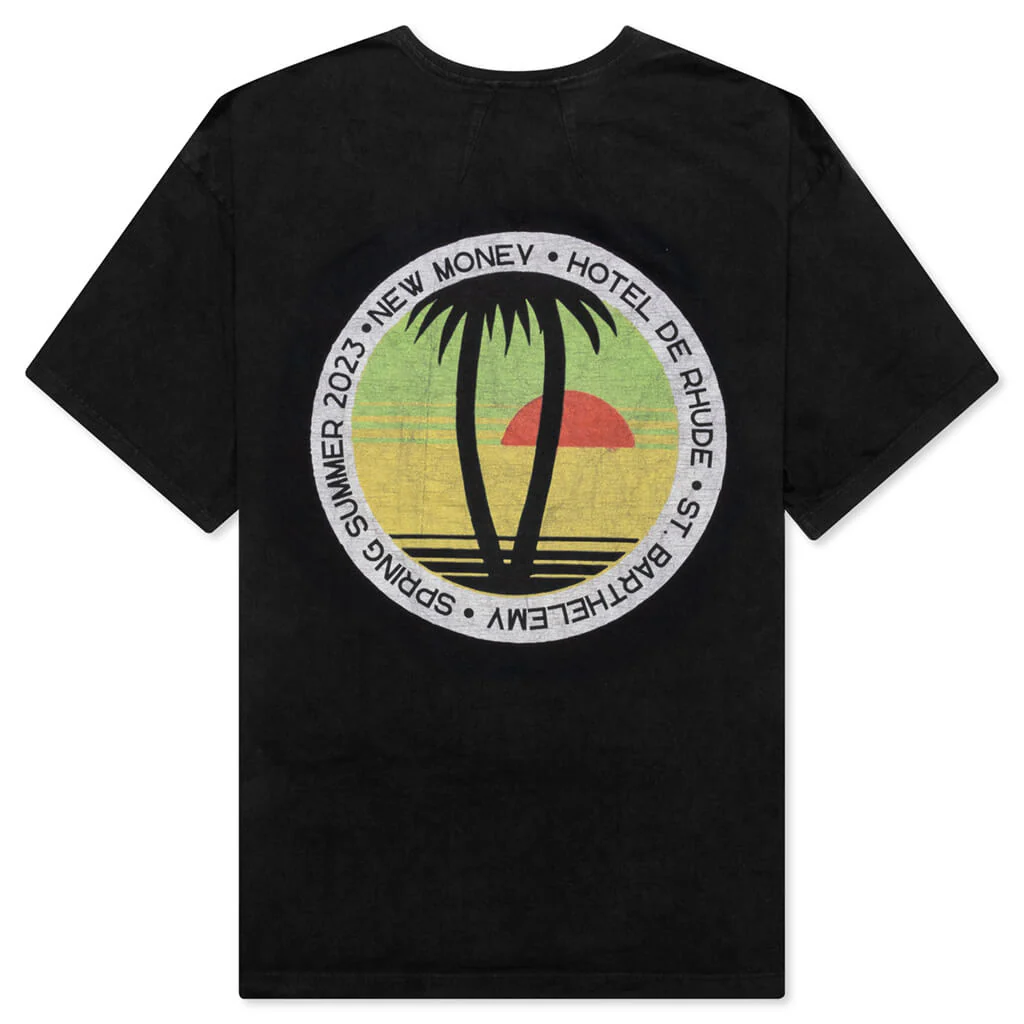 Twin Palms Tee - Vintage Black - Image 2