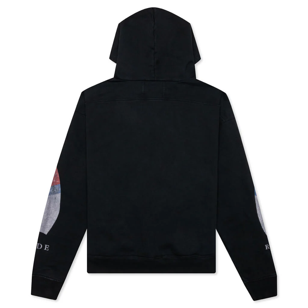 Yacht Club Hoodie - Vintage Black - Image 2