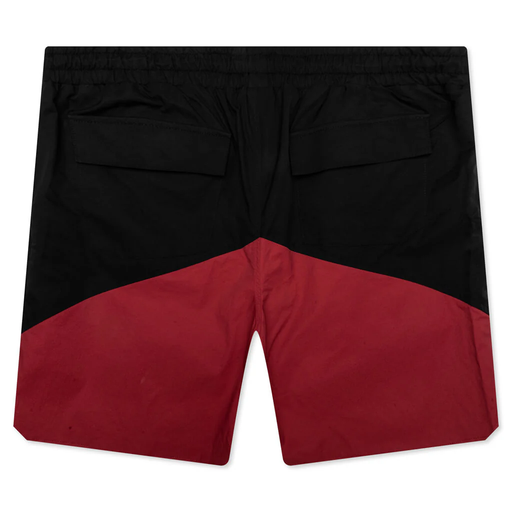 Yachting Short - Black/Maroon - Image 2