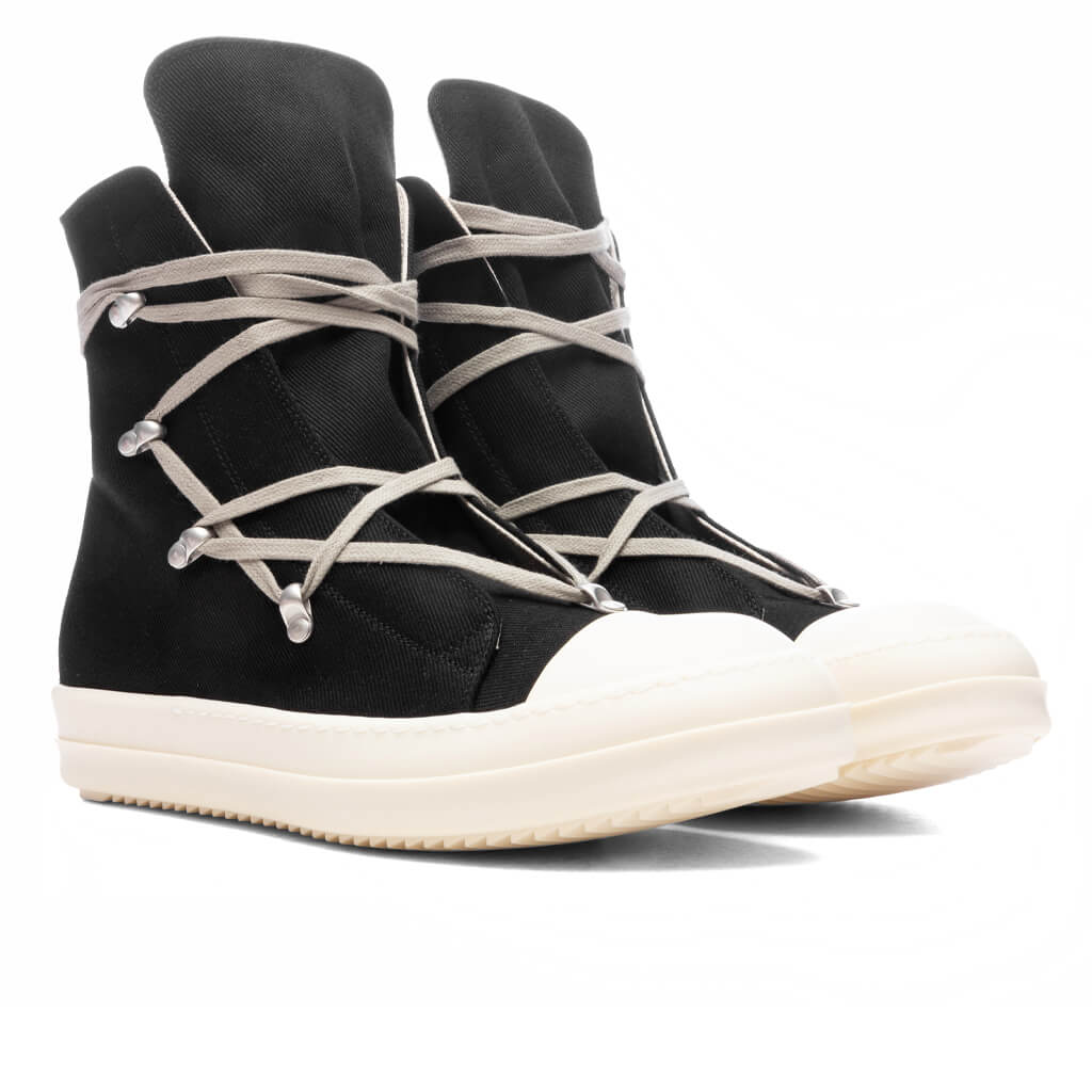 Scarpe in Denim Porterville Hexa Sneakers - Black/Pearl/Milk - Image 3