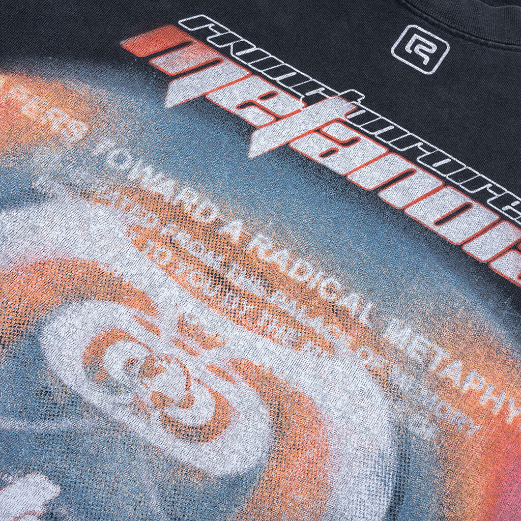 Divinity Paper Garden L/S Tee - Faded Black - Image 3