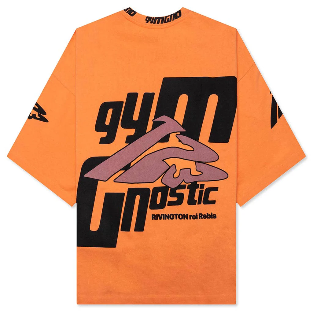 Fasting For Faster S/S Tee - Orange - Image 2