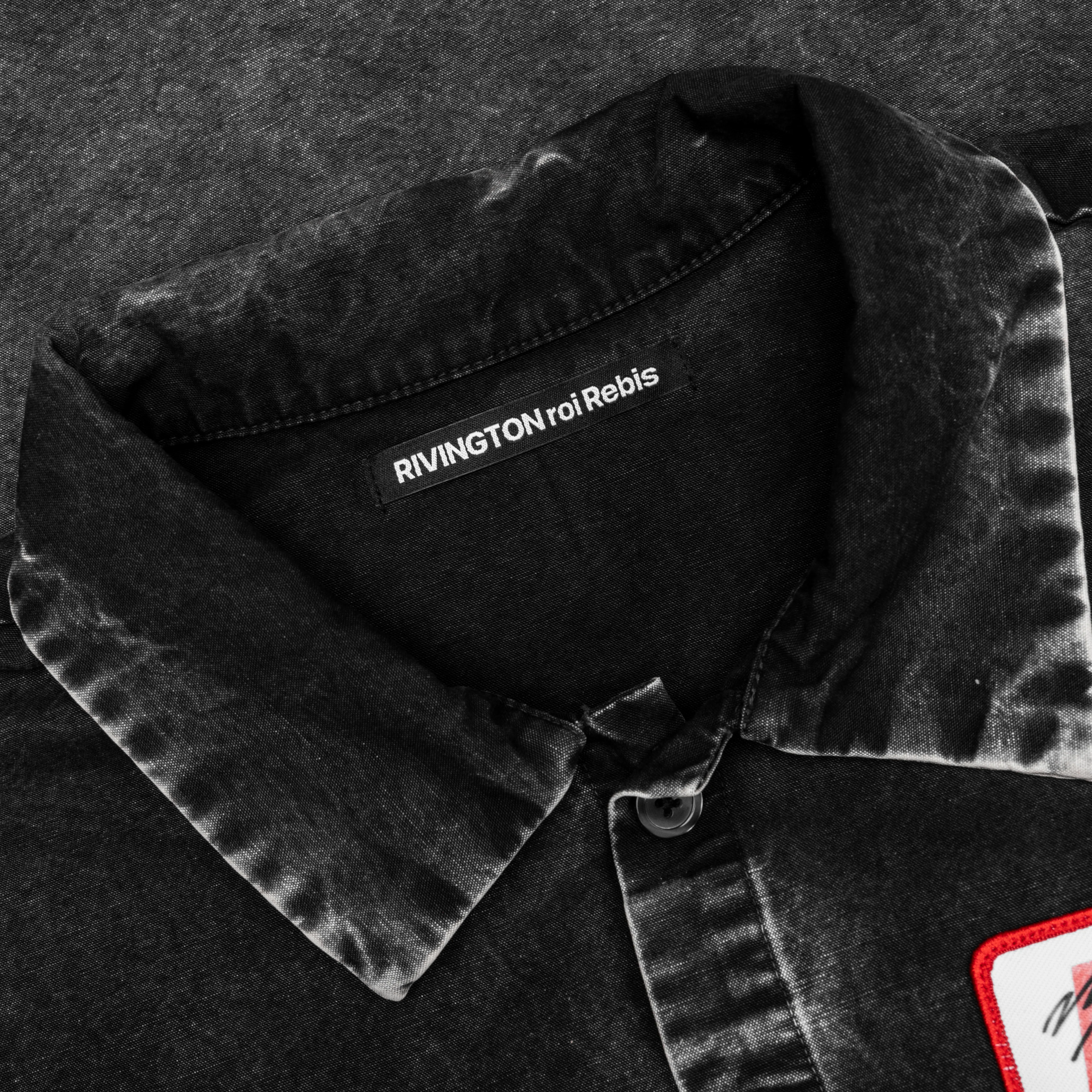 Working Man Shirt - Washed Black - Image 3