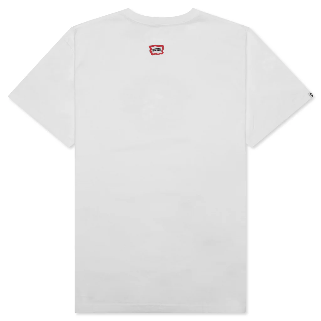 Run S/S Tee - White - Image 2