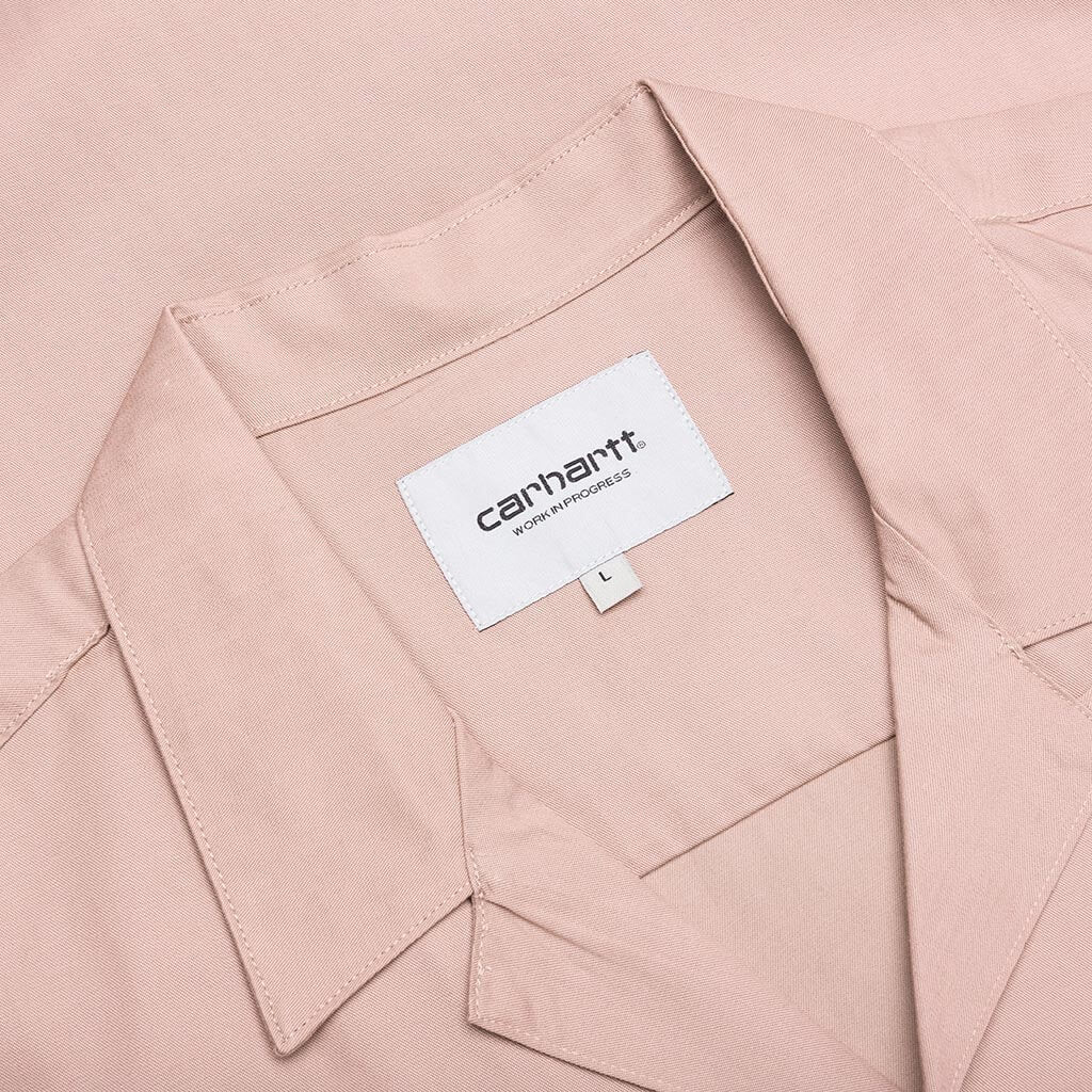 S/S Delray Shirt - Glassy Pink/Black - Image 3
